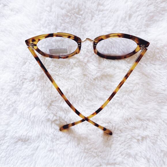 Cole Tortoise Brown Round Blue Light Glasses - Picture 6 of 10